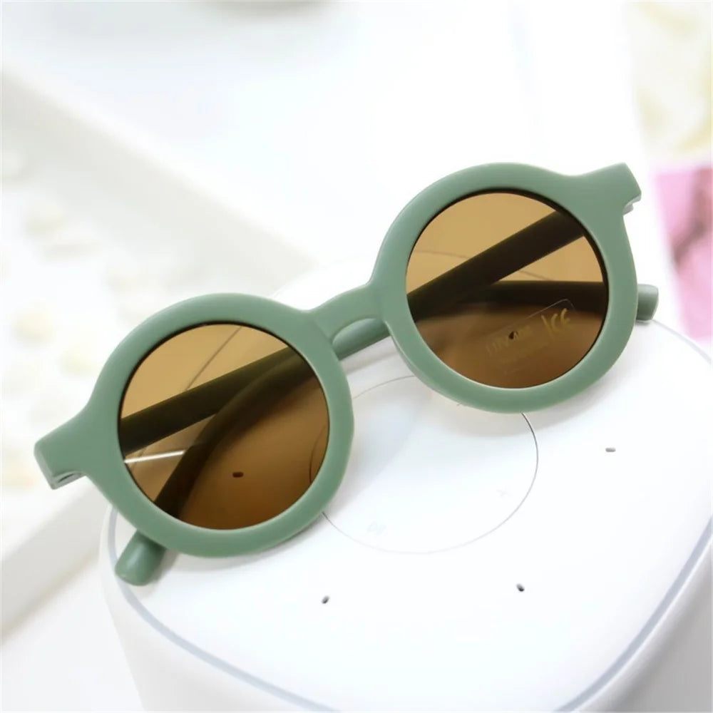 Fashion Pet Products Sunglasses Retro Solid Color Round Convenience Glasses Eyeglass For Pet Photos Props Accessories