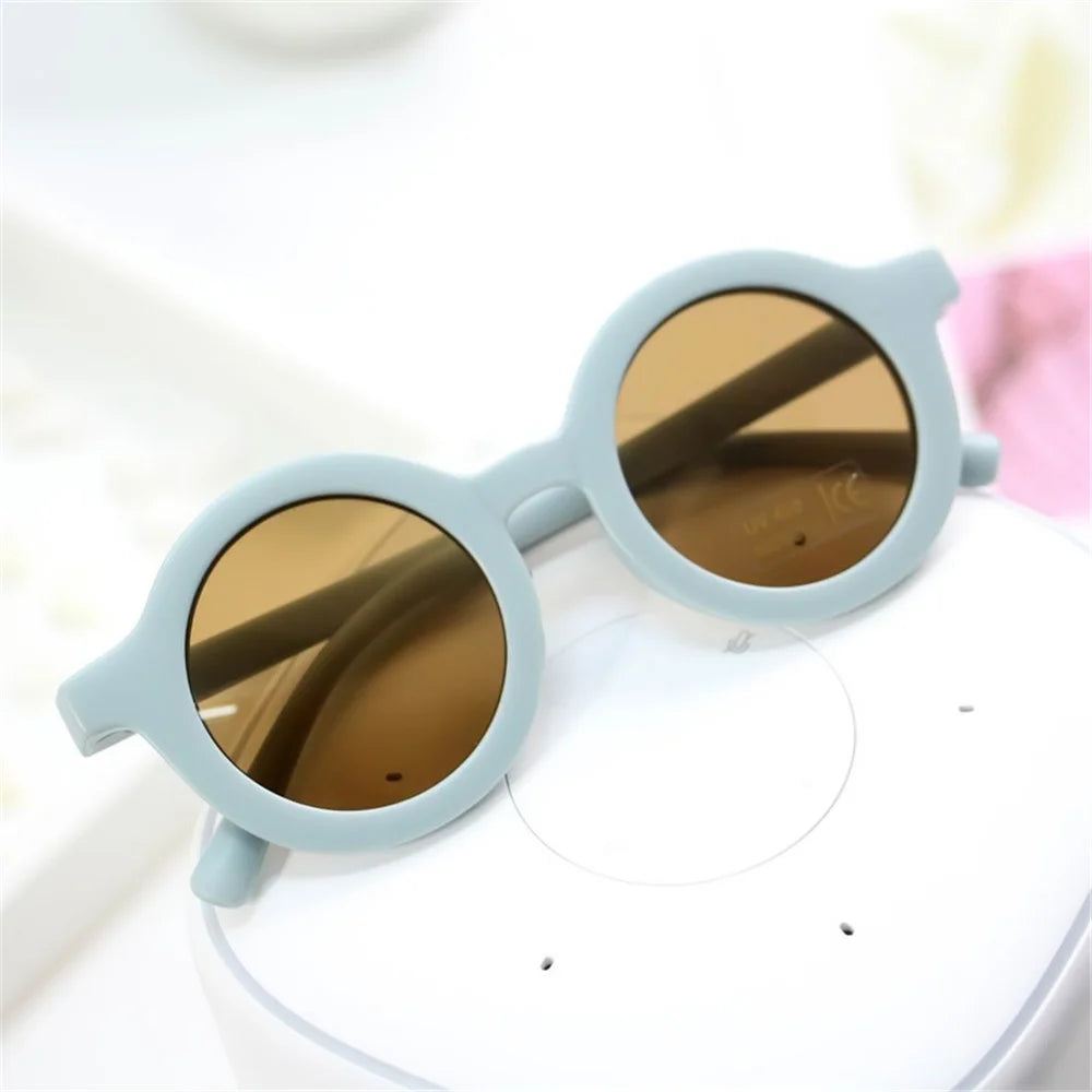 Fashion Pet Products Sunglasses Retro Solid Color Round Convenience Glasses Eyeglass For Pet Photos Props Accessories