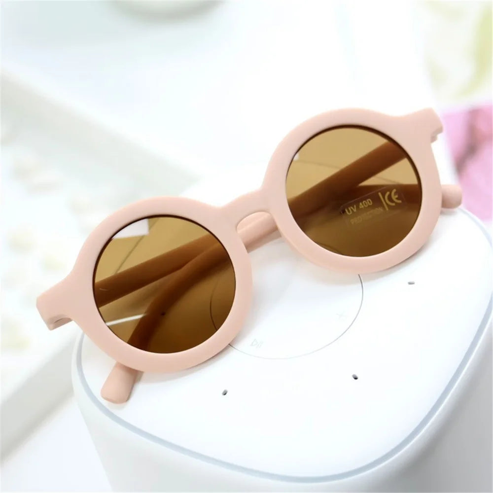 Fashion Pet Products Sunglasses Retro Solid Color Round Convenience Glasses Eyeglass For Pet Photos Props Accessories