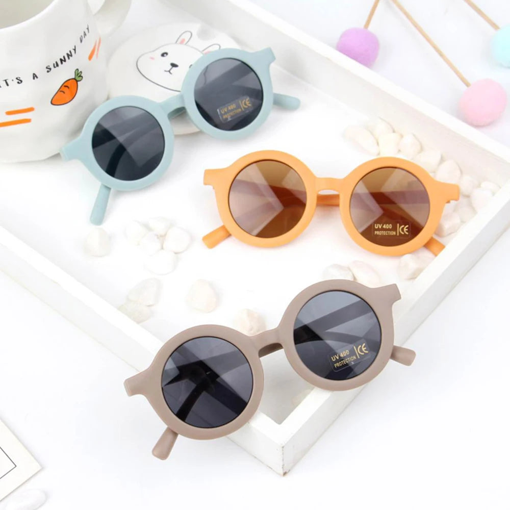Fashion Pet Products Sunglasses Retro Solid Color Round Convenience Glasses Eyeglass For Pet Photos Props Accessories