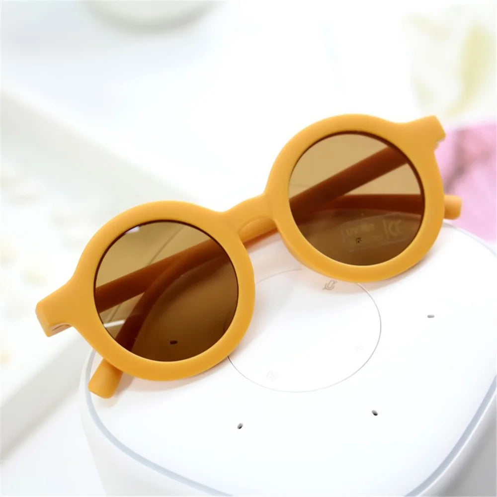 Fashion Pet Products Sunglasses Retro Solid Color Round Convenience Glasses Eyeglass For Pet Photos Props Accessories