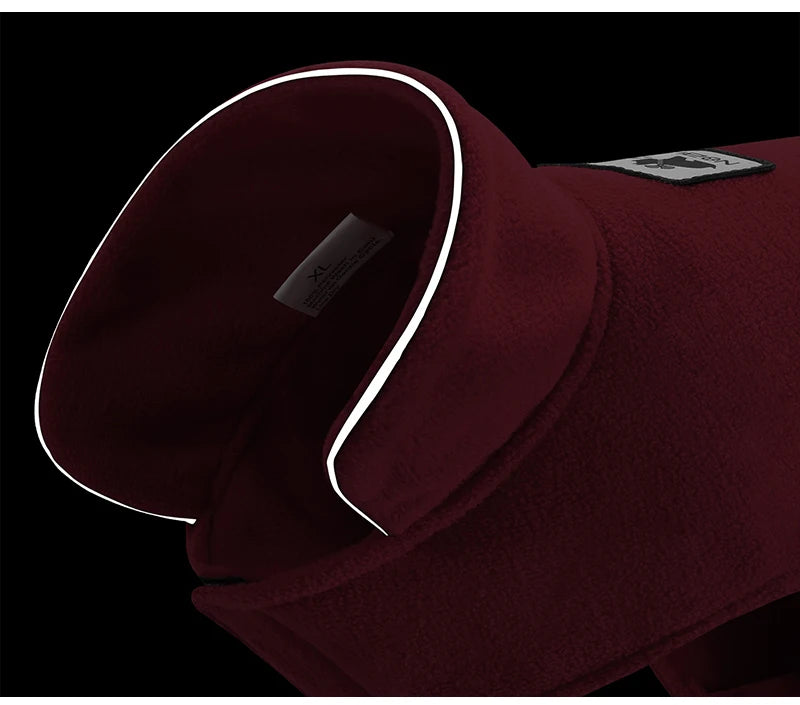 Reflective Big Dog Clothes Dog Coats Soft Fleece Jacket Winter Warm Pet Jackets For Small Large Dogs Puppy Clothes Pets Clothing