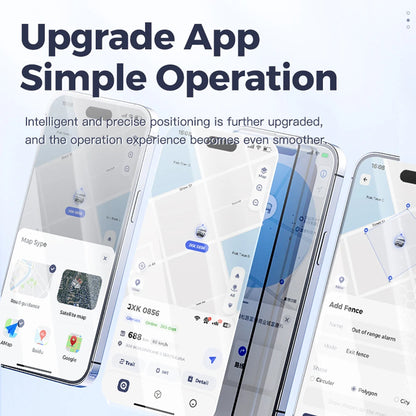 Portable 4G GPS Tracker with App Real Time Car Tracking Device Anti-Lost Recording Tracking Device for Elderly children Pets Car