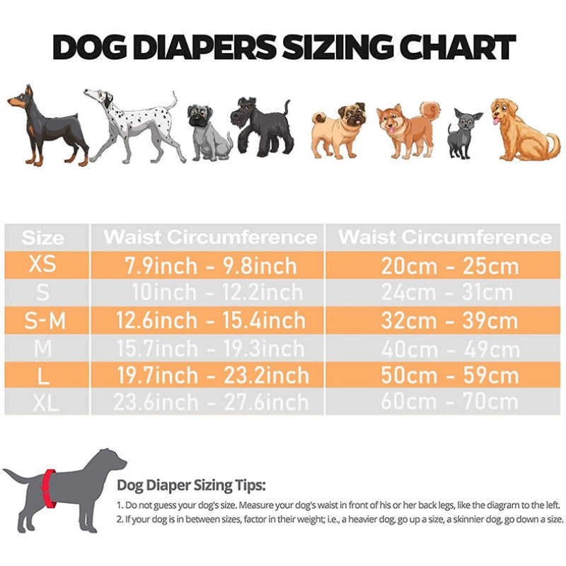 Pets Underwear Puppy Pants Dog Physiological Diaper Sanitary Panties Shorts Washable Menstruation Briefs Pet Accessories