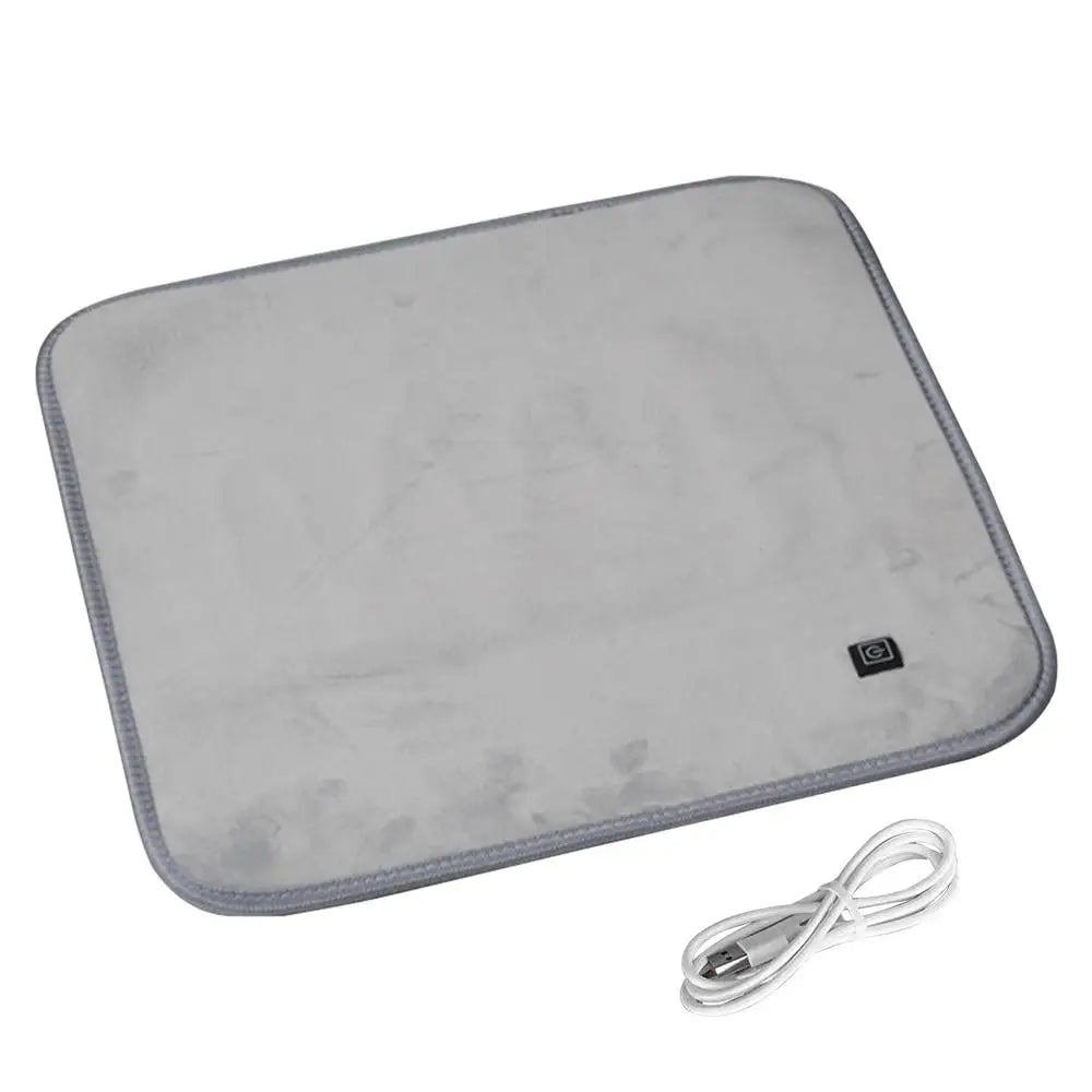 Heating Pad For Pets Anti Slip Cat Heated Pad With 3 Heating Level Durable Pet Warming Pad Auto Shut Off Heated Cushion