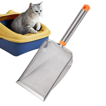 Pets Litter Sand Shovel Ergonomic Handle Deep Shovel Pet Cleaning Tool Pooper Scooper For Cats Waste Receptacles Pet Toilet