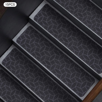 8"x 30" 15PCS Carpet Stair Treads, Non-Slip Carpet Stair Runner with Non Skid Rubber Backing Perfect for Pets, Elders