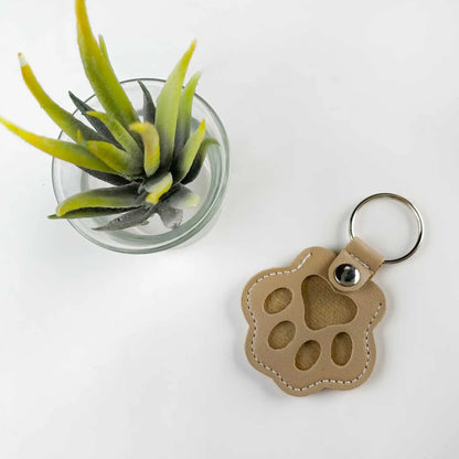 Leather Keychain Creativity Pets Hair Storage Hanging Decorations Cat Dog Hair Elegant Cute Handbag Hanging Decorations