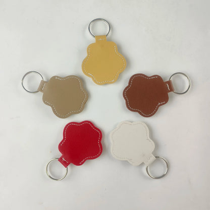 Leather Keychain Creativity Pets Hair Storage Hanging Decorations Cat Dog Hair Elegant Cute Handbag Hanging Decorations