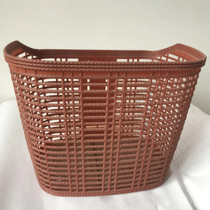 Bicycle Handlebar Basket Water Resistant Accessory Bike Basket Front Pets Carrier for Grocery Shopping Commuting Picnic