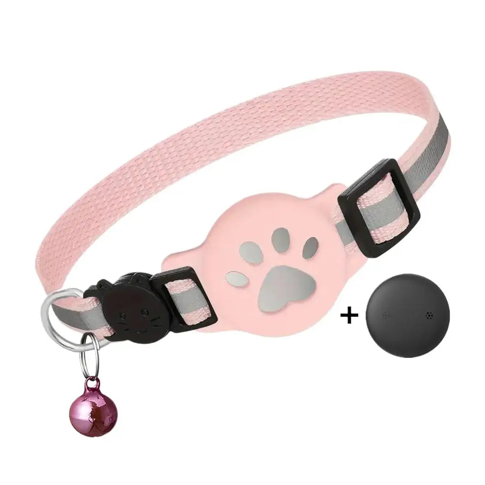 Cat Trackers GPS Cat Tracker Collar Pet Kitten GPS Collar Multifunctional Pet Smart GPS Trackers Pets Accessories iOS compatible