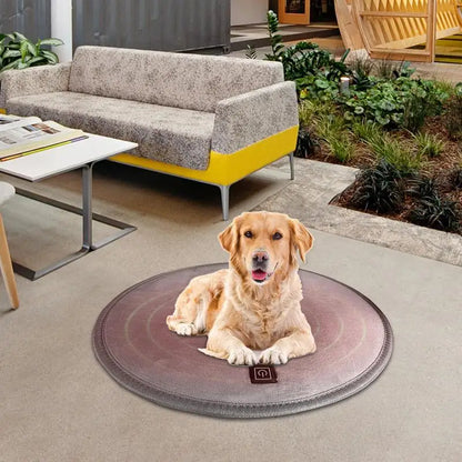 Heating Pad For Pets Anti Slip Cat Heated Pad With 3 Heating Level Durable Pet Warming Pad Auto Shut Off Heated Cushion