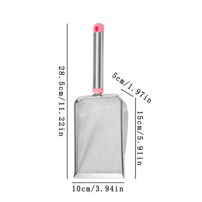 Pets Litter Sand Shovel Ergonomic Handle Deep Shovel Pet Cleaning Tool Pooper Scooper For Cats Waste Receptacles Pet Toilet