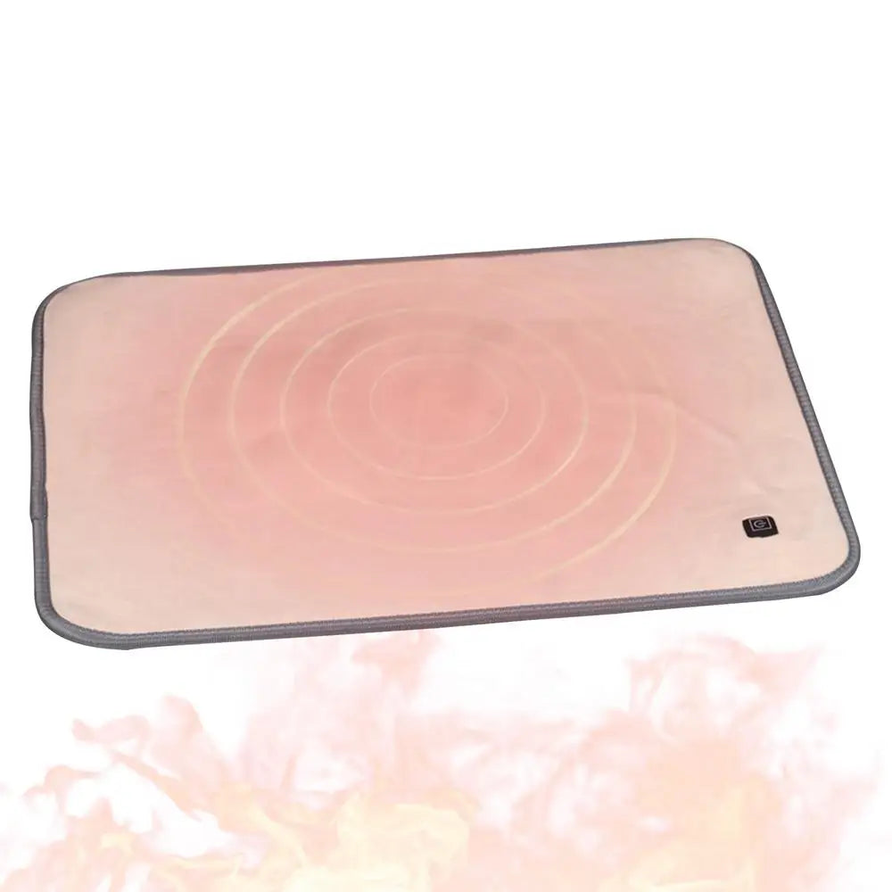 Heating Pad For Pets Anti Slip Cat Heated Pad With 3 Heating Level Durable Pet Warming Pad Auto Shut Off Heated Cushion