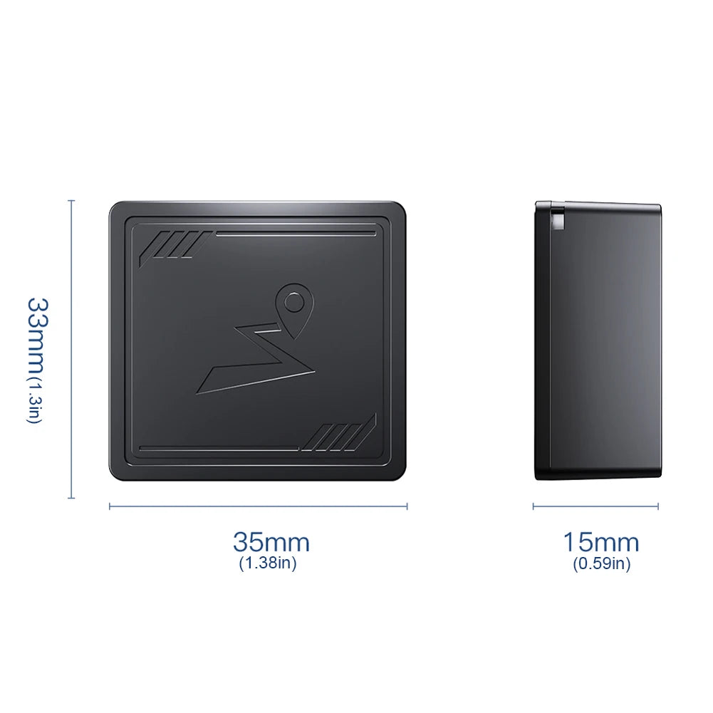 Portable 4G GPS Tracker with App Real Time Car Tracking Device Anti-Lost Recording Tracking Device for Elderly children Pets Car