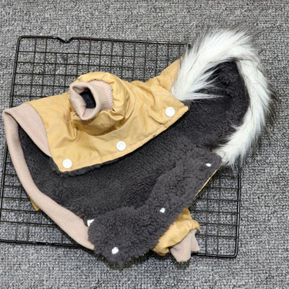 Winter Fashion Pet Dog Jackets for Small Medium Dogs Thicken Warm Chihuahua Yorkies Hoodie Pets Coats Clothing