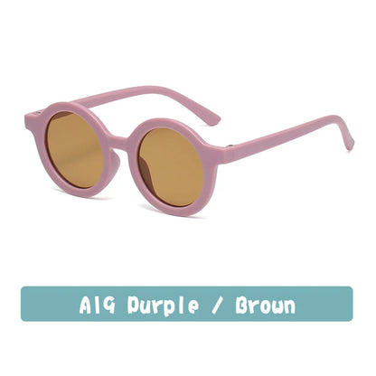 Fashion Pet Products Sunglasses Retro Solid Color Round Convenience Glasses Eyeglass For Pet Photos Props Accessories