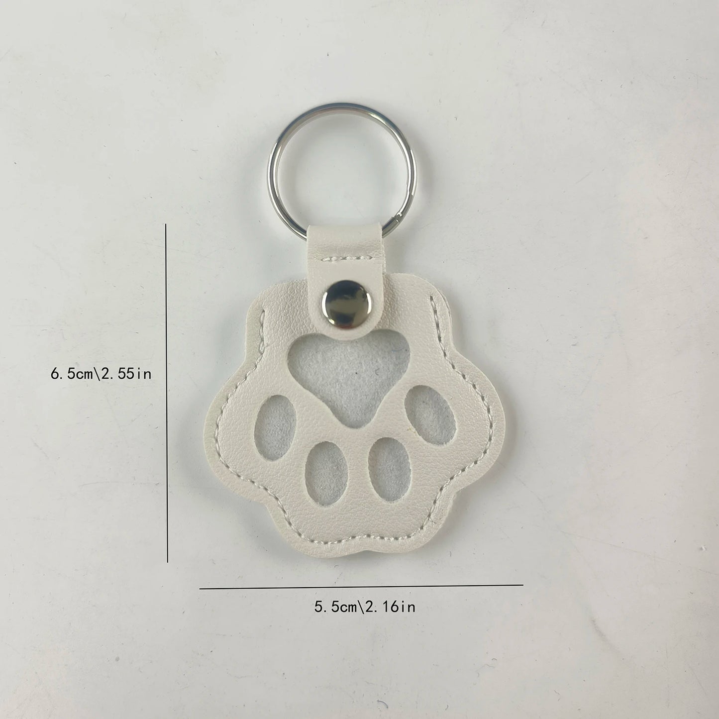 Leather Keychain Creativity Pets Hair Storage Hanging Decorations Cat Dog Hair Elegant Cute Handbag Hanging Decorations