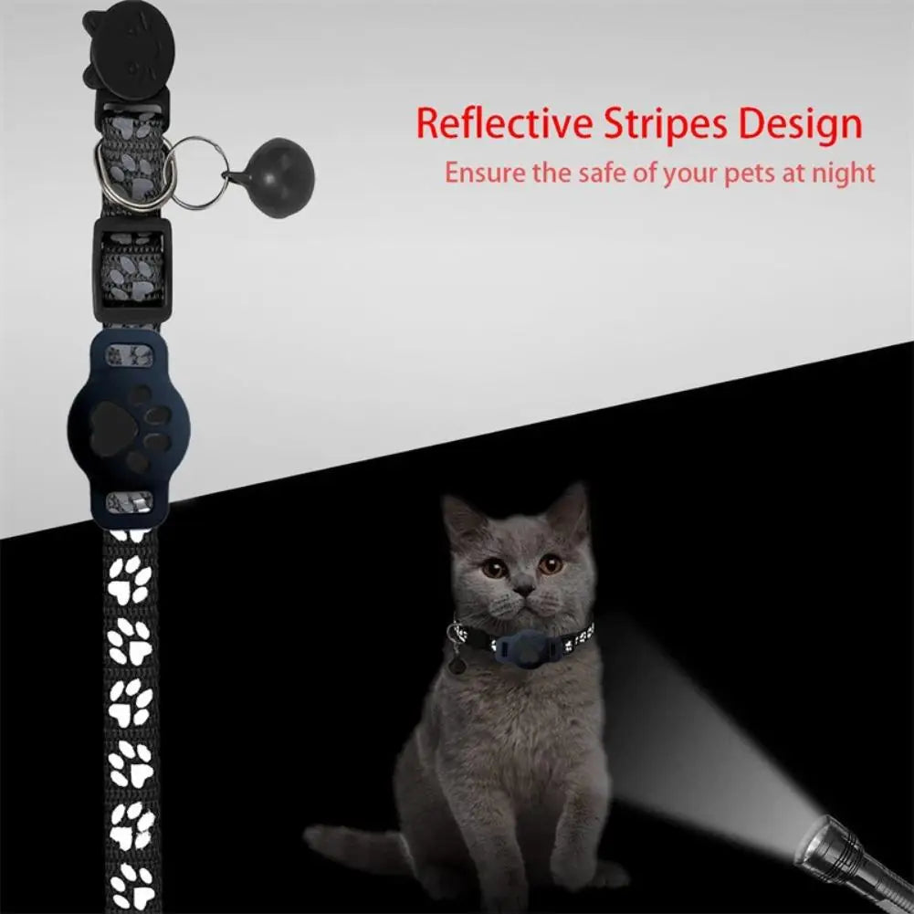 Cat Trackers GPS Cat Tracker Collar Pet Kitten GPS Collar Multifunctional Pet Smart GPS Trackers Pets Accessories iOS compatible