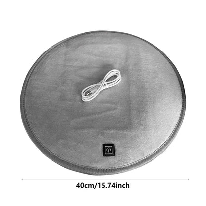 Heating Pad For Pets Anti Slip Cat Heated Pad With 3 Heating Level Durable Pet Warming Pad Auto Shut Off Heated Cushion