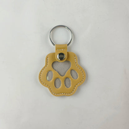 Leather Keychain Creativity Pets Hair Storage Hanging Decorations Cat Dog Hair Elegant Cute Handbag Hanging Decorations