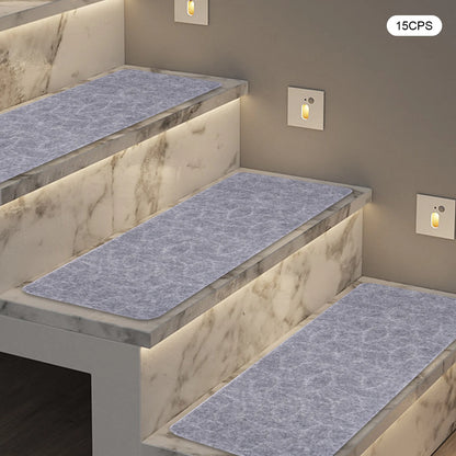 8"x 30" 15PCS Carpet Stair Treads, Non-Slip Carpet Stair Runner with Non Skid Rubber Backing Perfect for Pets, Elders