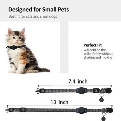 Cat Trackers GPS Cat Tracker Collar Pet Kitten GPS Collar Multifunctional Pet Smart GPS Trackers Pets Accessories iOS compatible