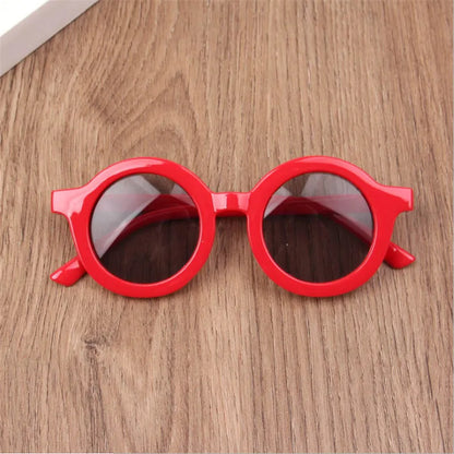 Fashion Pet Products Sunglasses Retro Solid Color Round Convenience Glasses Eyeglass For Pet Photos Props Accessories