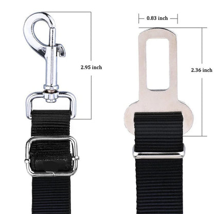 Pet Cat Dog Car Seat Belt Adjustable Pet Dog Seat Breakaway Solid Car Harness Outdoor Travel Safety Protector Pets Accessories