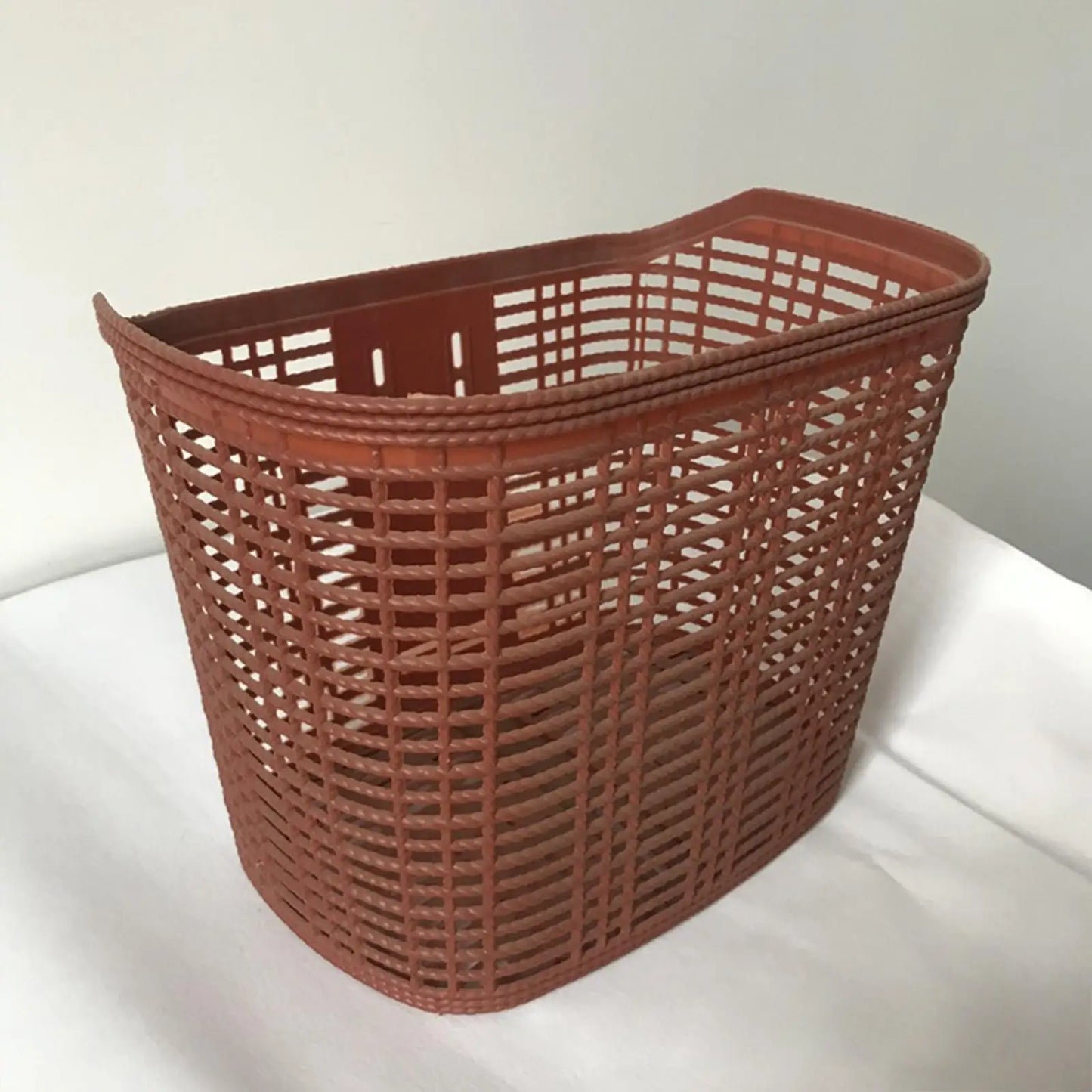 Bicycle Handlebar Basket Water Resistant Accessory Bike Basket Front Pets Carrier for Grocery Shopping Commuting Picnic