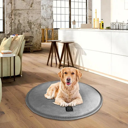 Heating Pad For Pets Anti Slip Cat Heated Pad With 3 Heating Level Durable Pet Warming Pad Auto Shut Off Heated Cushion