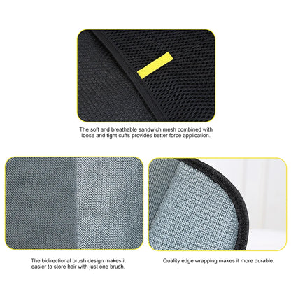 Pet Hair Removal Tool Set Reusable Static Removal Gloves, Double-Sided Grooming Gloves for Pets Removes Pet Fur Hair for Carpets