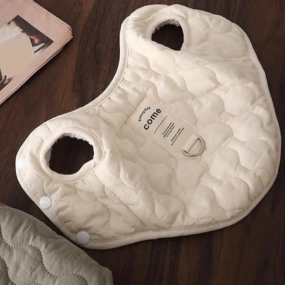 Winter Pet Coat Clothes for Cold Weather Clothing Warm Dog Clothes with Built in Harness Hole Pet Apparel for Small Dogs Cats